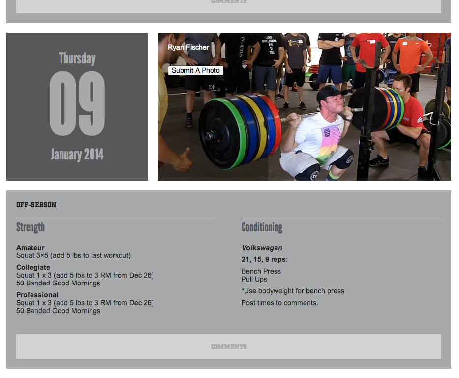 CrossFit Football, New & Improved It's A Long Road